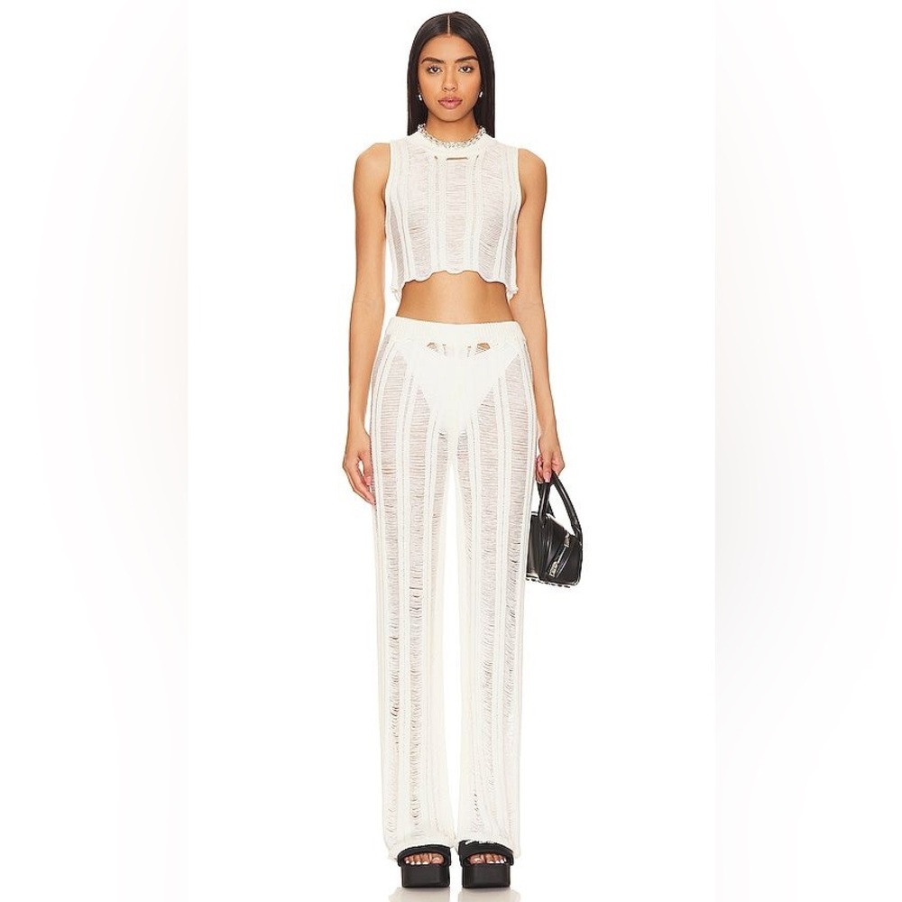 Superdown Taryn Fringe Pants New